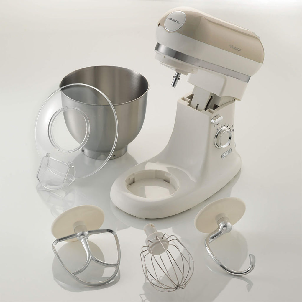 Ariete Vintage Stand Mixer in Cream - AR8803