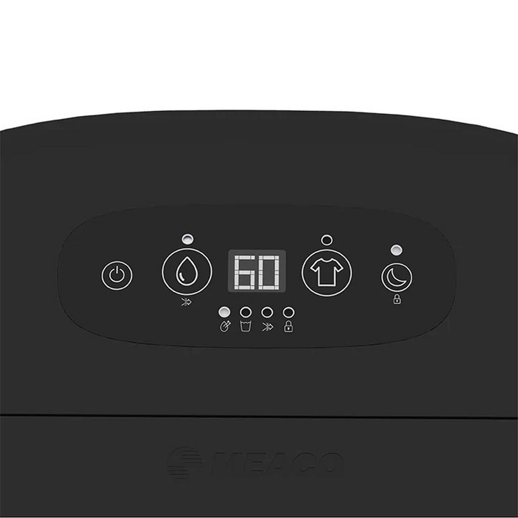 MeacoDry Arete One 12L Dehumidifier and Air Purifier - White and Charcoal Black (ARETEONE12L)