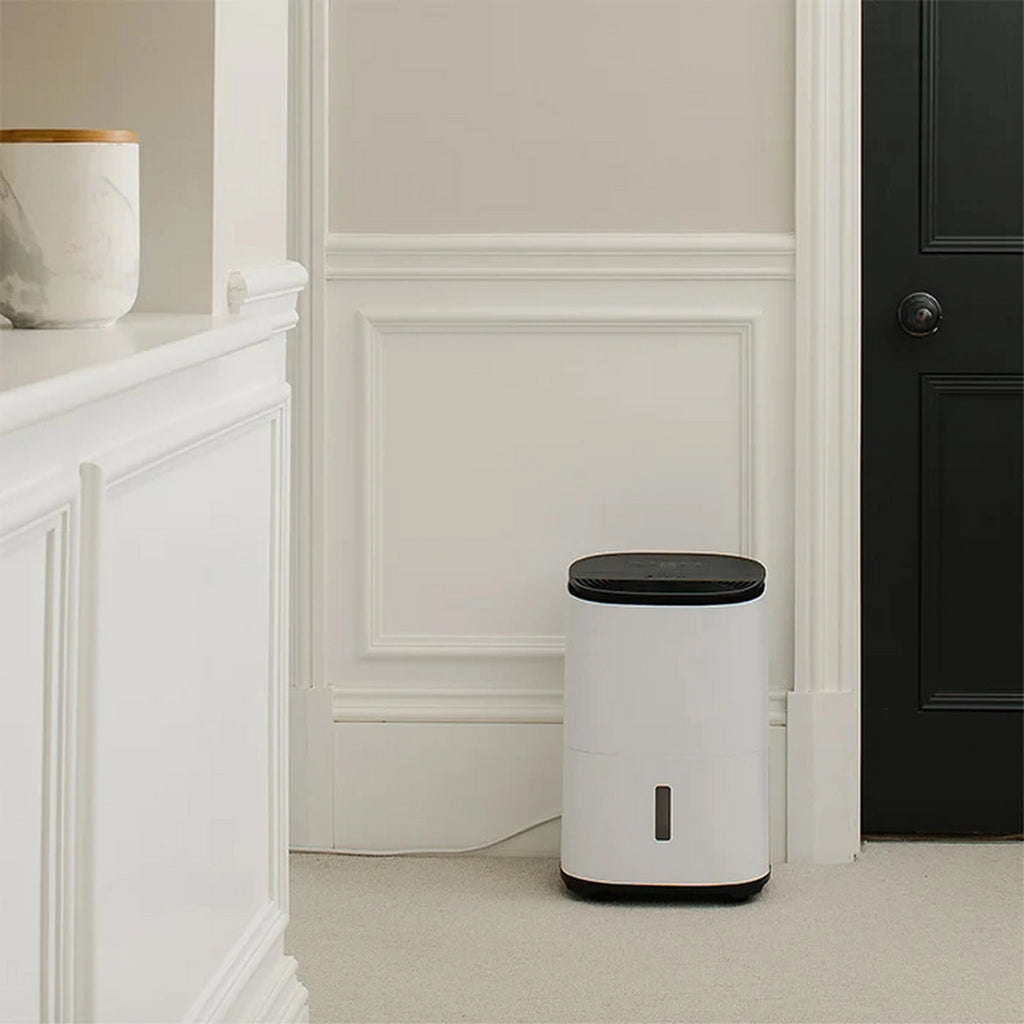 MeacoDry Arete One 12L Dehumidifier and Air Purifier - White and Charcoal Black (ARETEONE12L)