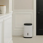 MeacoDry Arete One 12L Dehumidifier and Air Purifier - White and Charcoal Black (ARETEONE12L)