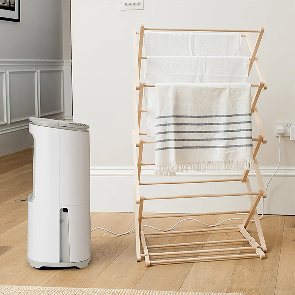 MeacoDry Arete® One 25L Dehumidifier and Air Purifier in Warm Pebble - ARETEONEPEBBLE25L