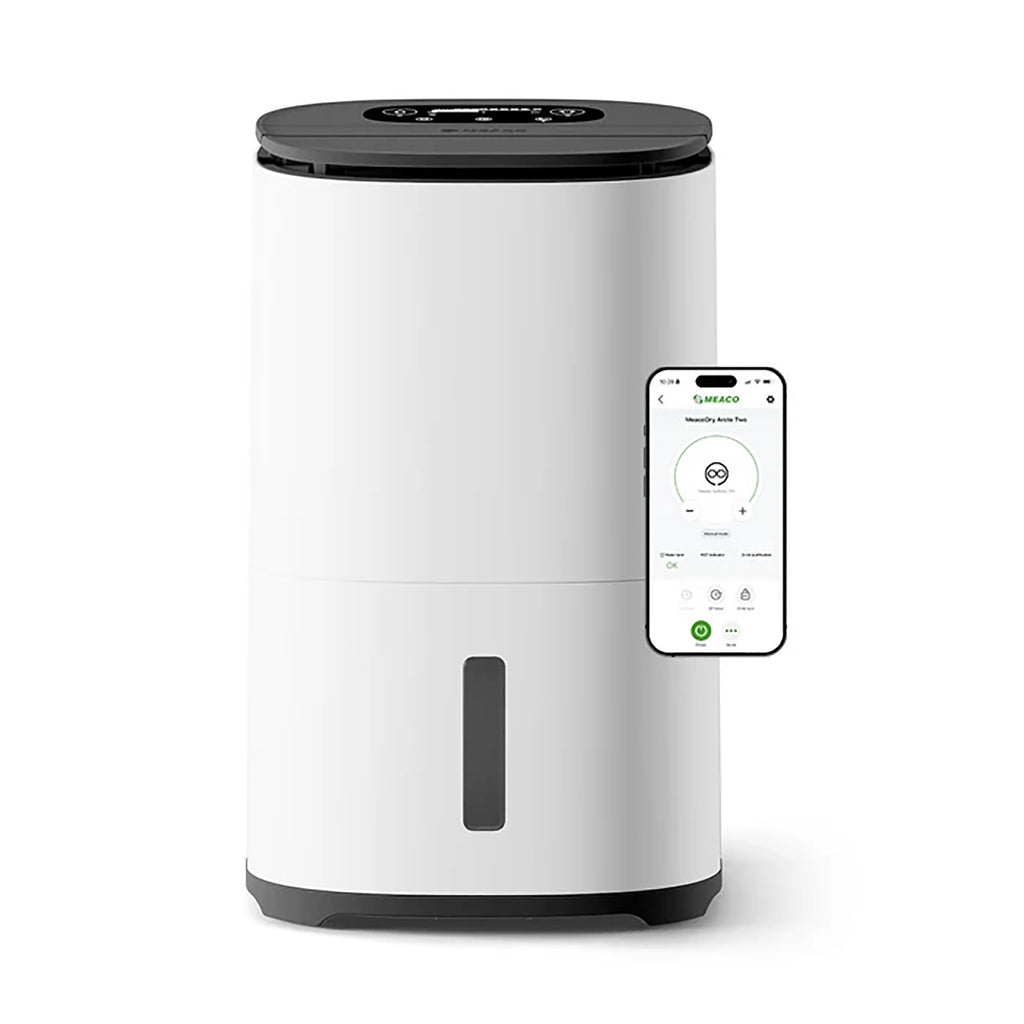 MeacoDry Arete® Two 20L Dehumidifier and Air Purifier in Charcoal - ARETETWOCHARCOAL20L