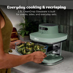 Ninja CRISPi PRO 5-in-1 Glass Air Fryer - Green - AS090UKGN