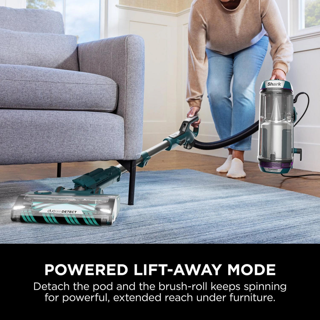 Shark PowerDetect Powered Lift-Away Upright Vacuum Cleaner - Dark Teal - AZ3900UKT