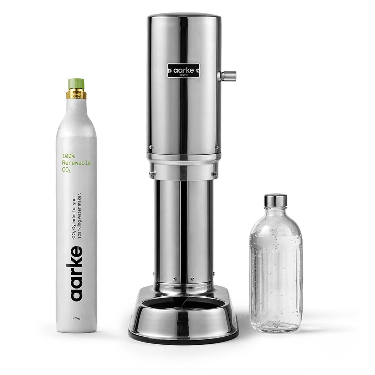 Aarke B1081-CO201 Carbonator Pro Starter Kit in Steel