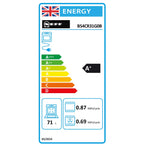 Neff B54CR31G0B Built In Single Electric Multi-function Fan Oven with Grill, Slide&Hide®, Graphite