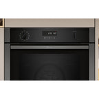 Neff B6ACH7AN7B Built in Single Oven, Multifunction Oven & Grill, PyroClean, Stainless Steel