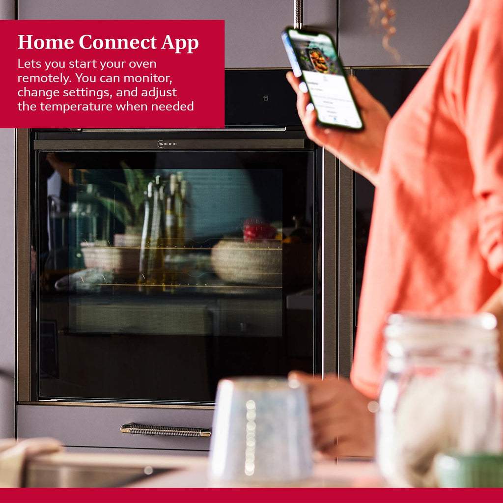 Neff B6ACH7AN7B Built in Single Oven, Multifunction Oven & Grill, PyroClean, Stainless Steel