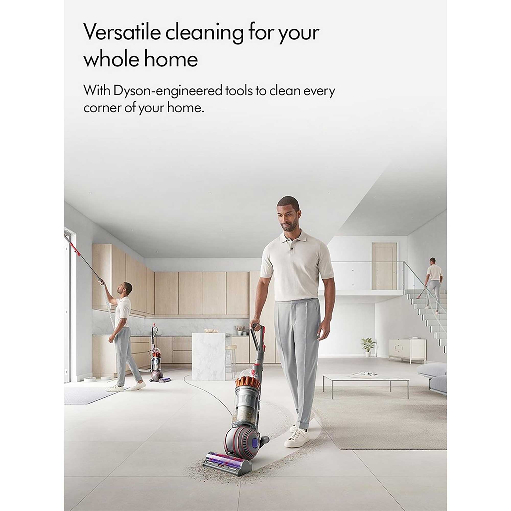 Dyson Ball Animal Upright Vacuum Cleaner in Silver
