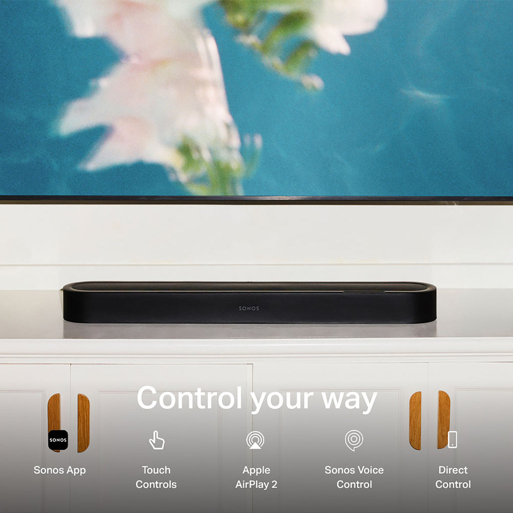 Sonos Beam Ultra Compact Soundbar with Dolby Atmos - Black