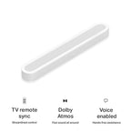 Sonos Beam Ultra Compact Soundbar with Dolby Atmos - White