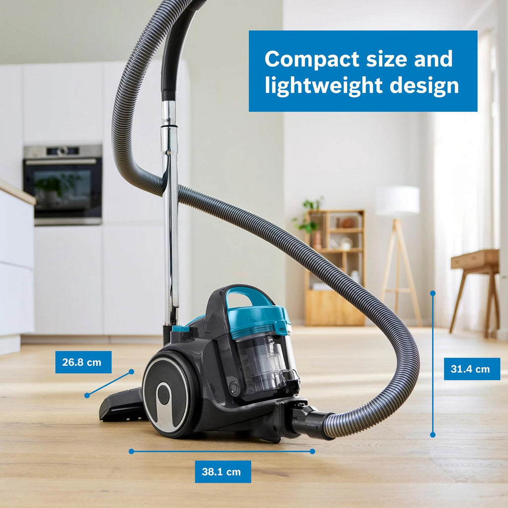 Bosch BGS05BU2GB Series 3 Cylinder Vacuum Cleaner – Turquoise