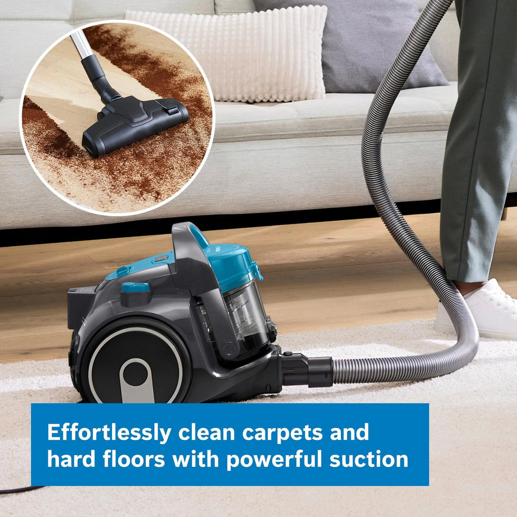 Bosch BGS05BU2GB Series 3 Cylinder Vacuum Cleaner – Turquoise