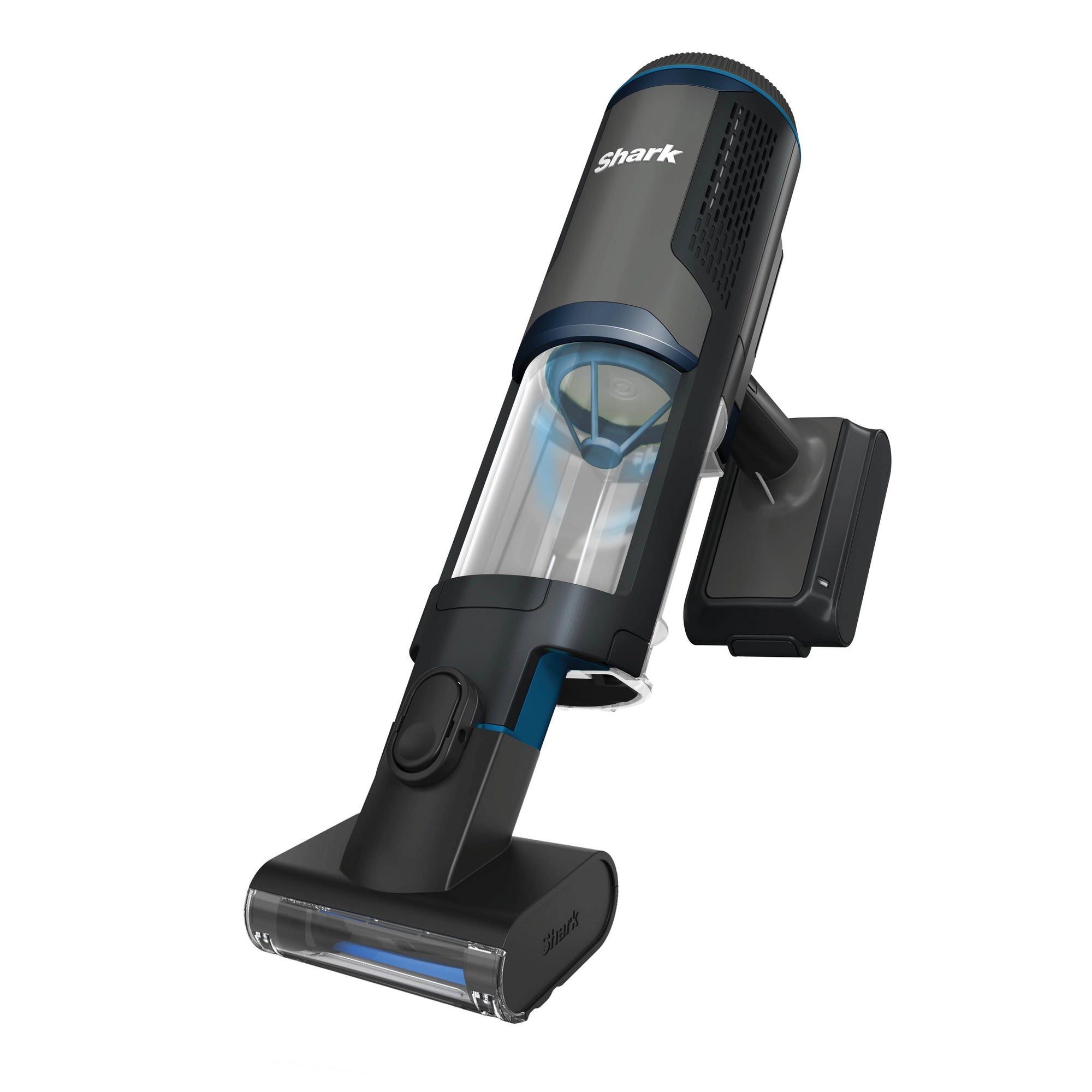 Shark PowerBoost Pet Cordless Handheld Vacuum Cleaner – 40 Minutes Runtime - Charcoal & Blue - BH102UK