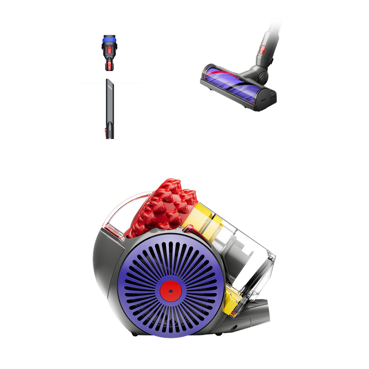 Dyson Big Ball Cylinder Vacuum Cleaner - Red - BIGBALL