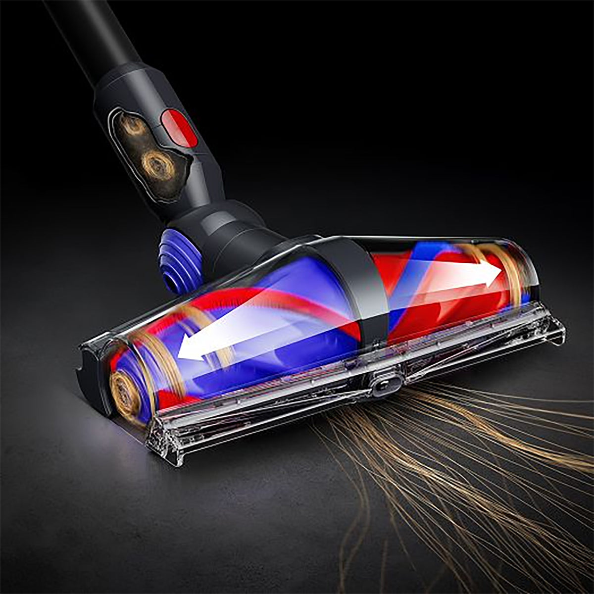 Dyson Big Ball Konical Cylinder Vacuum Cleaner - Red - BIGBALLKONICAL