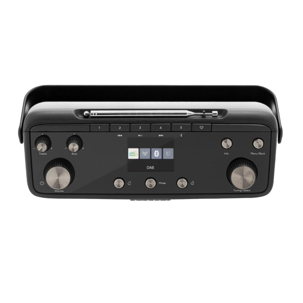 Roberts Blutune 7 Portable Stereo Radio – Black