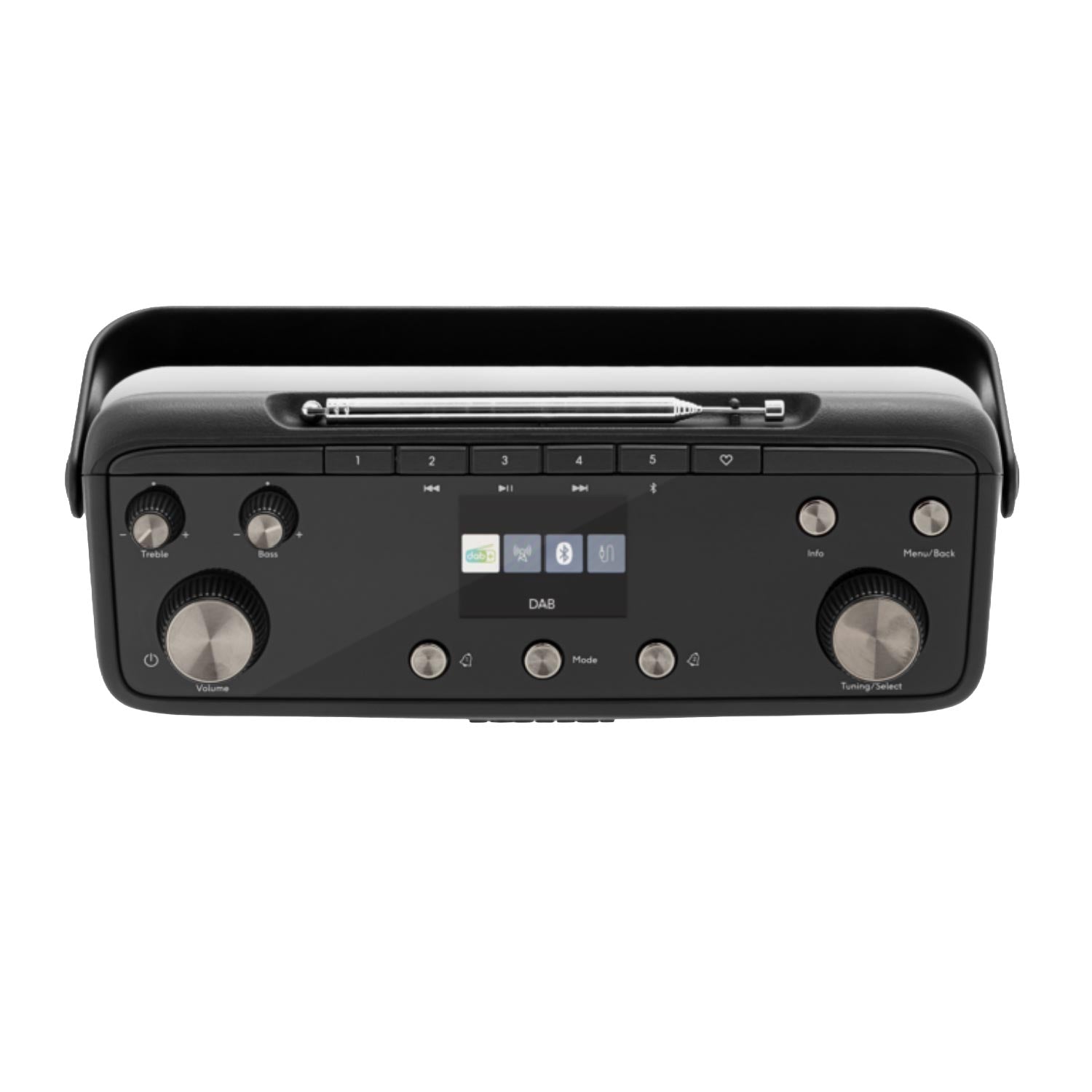 Roberts Blutune 7 Portable Stereo Radio – Black