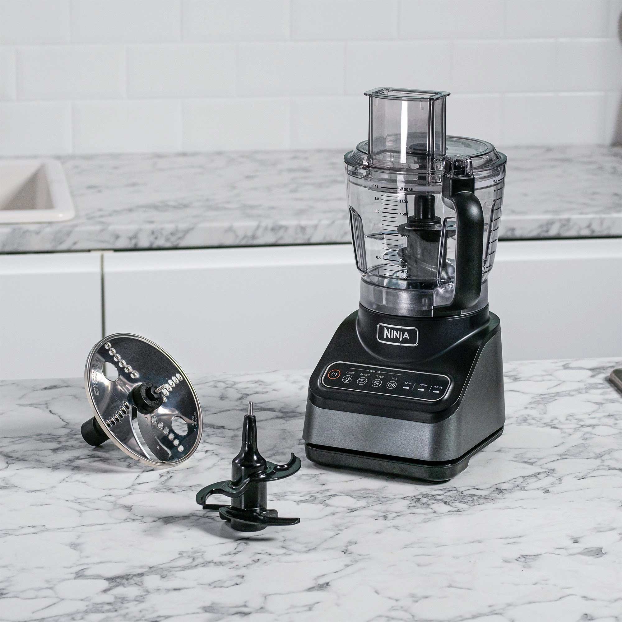 Ninja Food Processor with Auto-IQ Technology – Silver | BN650UK