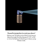 Dyson BP04 Purifier Big+Quiet Formaldehyde Fan - Prussian Blue / Gold -  (545814-01)