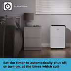 Black and Decker 30 Litre Dehumidifier with 24 Hour Timer - BXEH60008GB