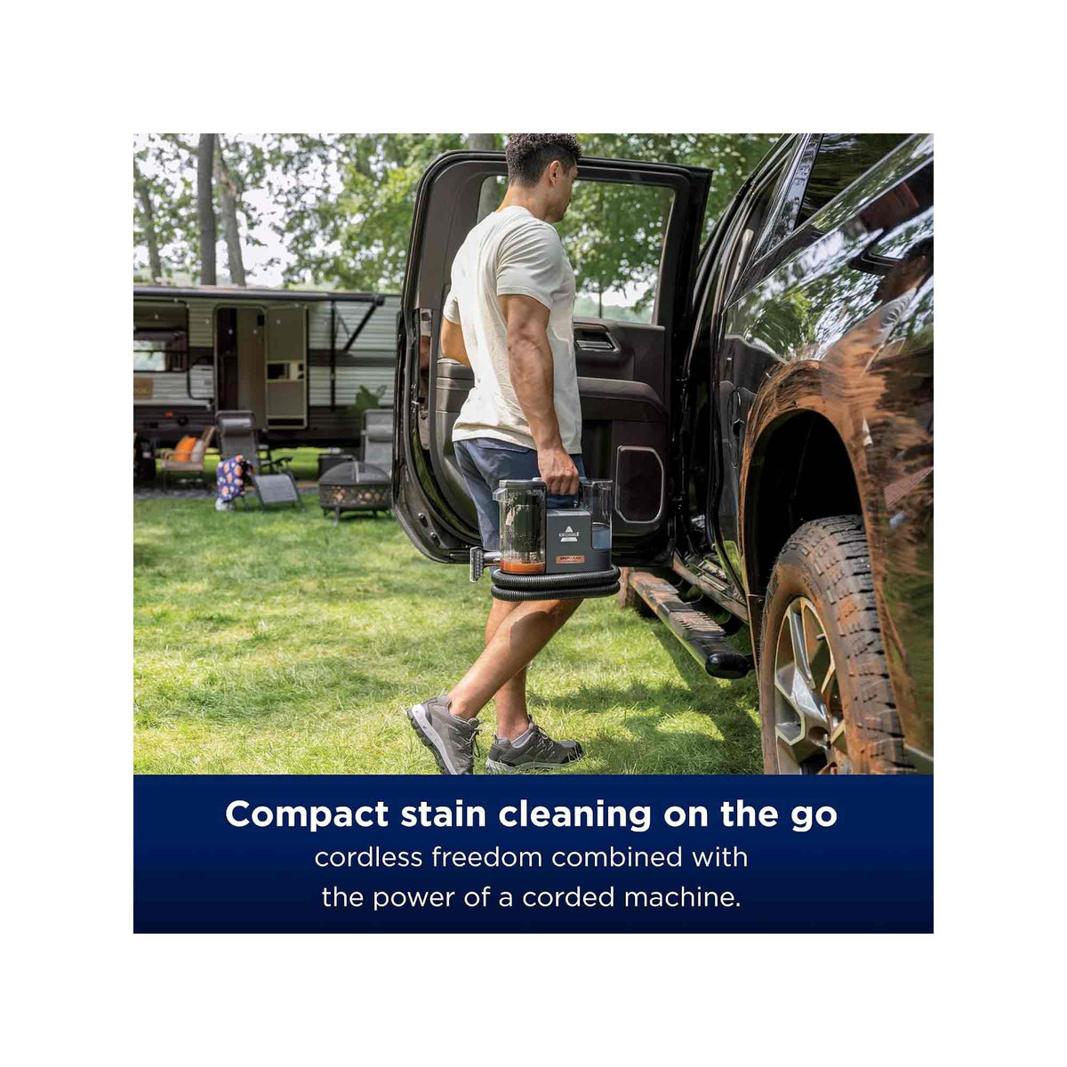 BISSELL 3681E SpotClean Cordless Portable Carpet and Upholstery Cleaner