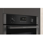 Neff C1AMG84G0B Built In Electric Compact Oven, Grill & Microwave, 45cm High, Graphite