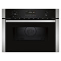 Neff C1AMG84N1B Built In Electric Compact Oven, Grill & Microwave, 45cm High, Stainless Steel