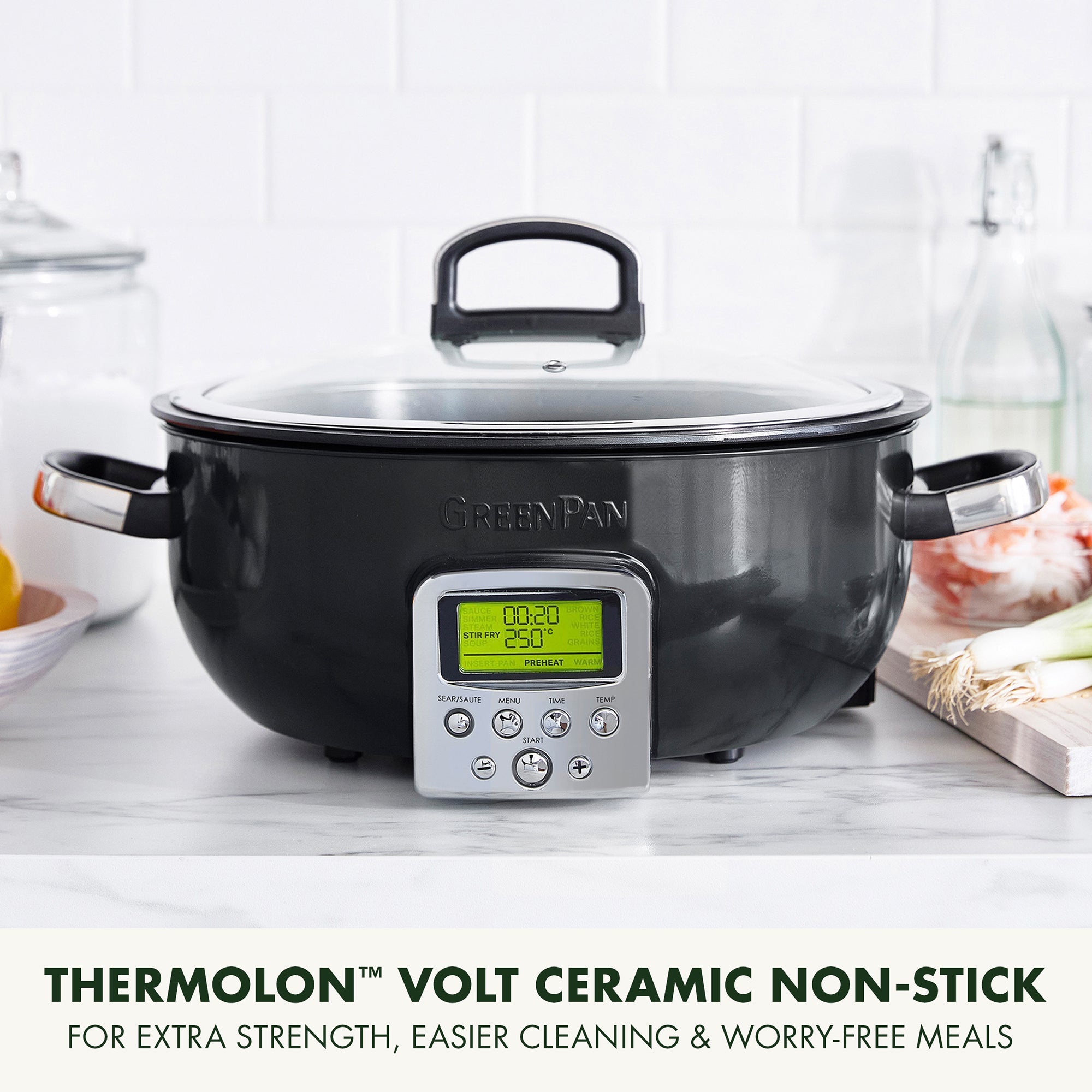 GreenPan 5.6L Omni Cooker in Black – CC005286