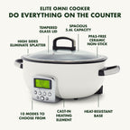 GreenPan 5.6L Omni Cooker in Cloud Cream - CC005288