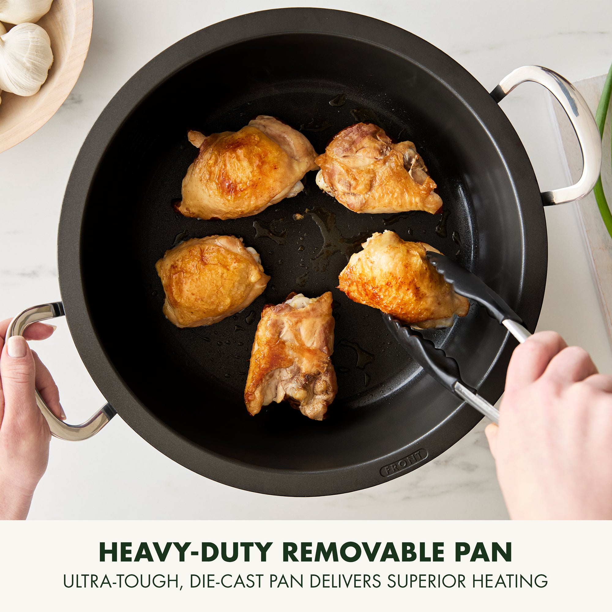 GreenPan 5.6L Omni Cooker in Cloud Cream - CC005288