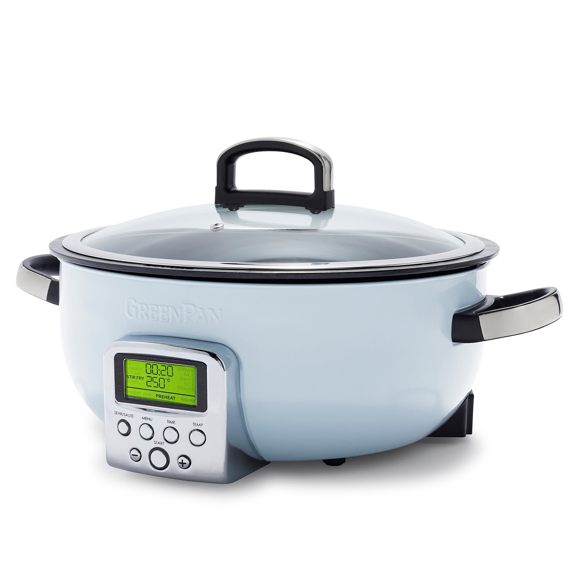 GreenPan 5.6L Non-Stick Multicooker – Blue Haze - CC005290