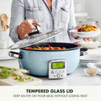 GreenPan 5.6L Non-Stick Multicooker – Blue Haze - CC005290