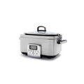 GreenPan 6 Litre Slow Cooker in Stainless Steel – CC005308