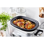 GreenPan 6 Litre Slow Cooker in Stainless Steel – CC005308