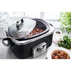 GreenPan 6 Litre Slow Cooker in Black – CC005310
