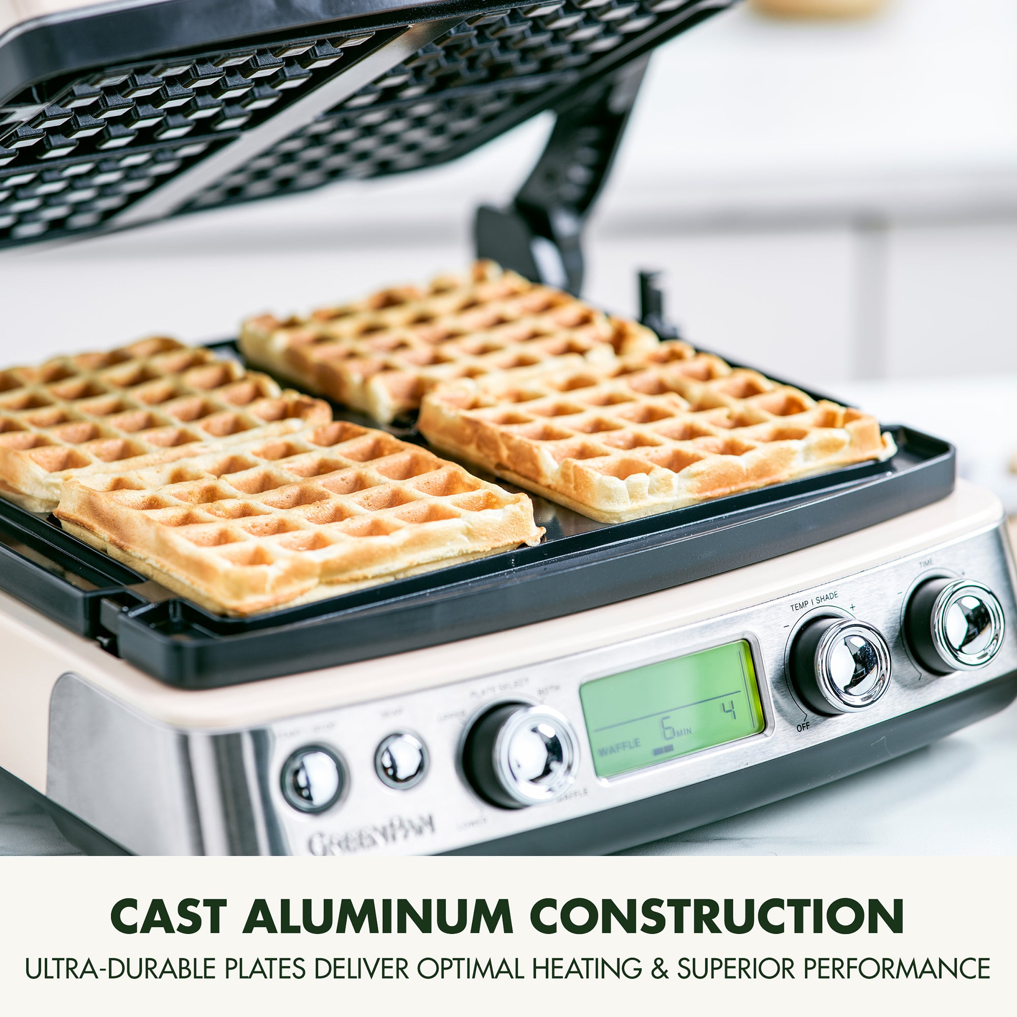 Greenpan Non-Stick 3-in-1 Contact Grill in Cloud Cream - CC006583