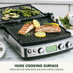GreenPan Non-Stick 3-in-1 Contact Grill in Stainless Steel – CC006585