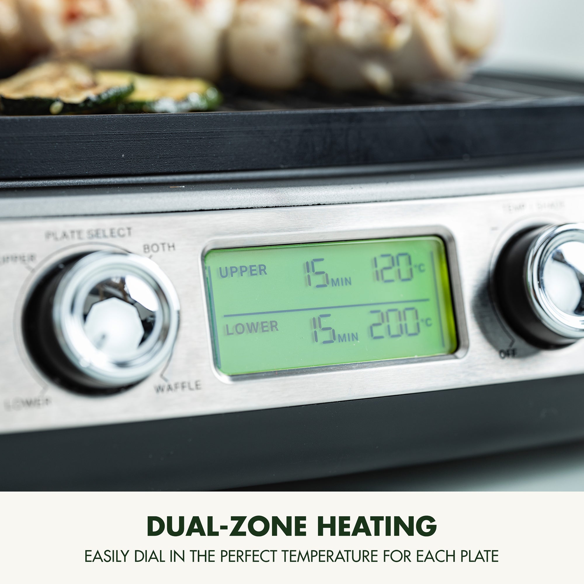 GreenPan Non-Stick 3-in-1 Contact Grill in Stainless Steel – CC006585