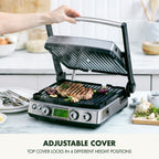 GreenPan Non-Stick 3-in-1 Contact Grill in Stainless Steel – CC006585
