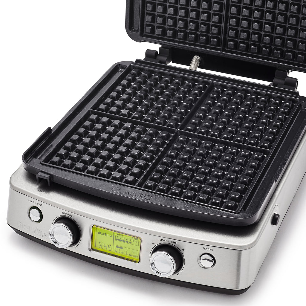 GreenPan Elite Waffle Maker in Blue Haze – CC006586