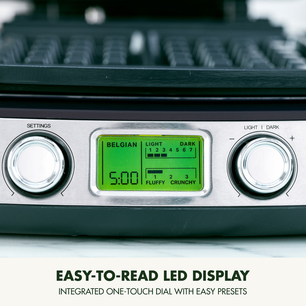 GreenPan Elite Waffle Maker in Black – CC006811