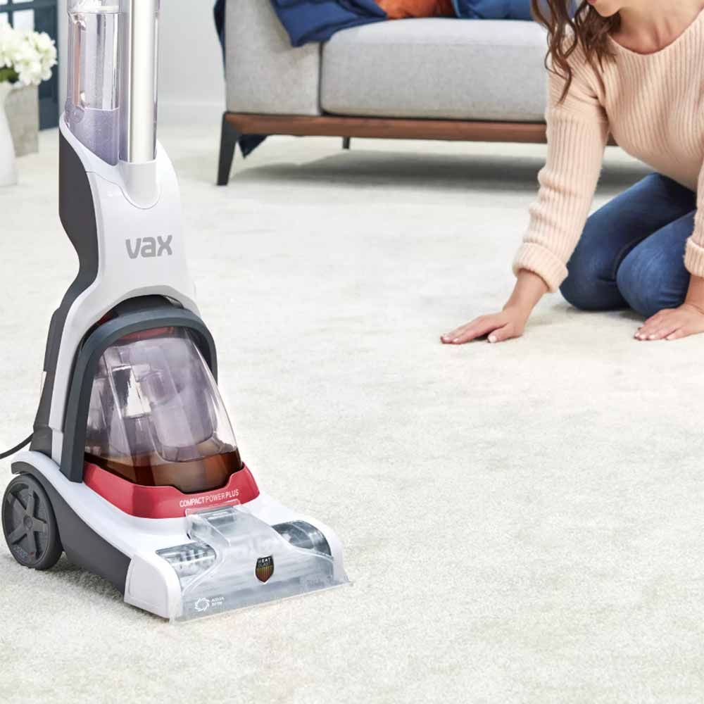 Vax Compact Power Plus Upright Carpet Cleaner in White – CDCW-CPXP