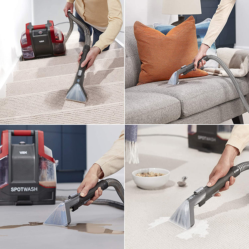 Vax SpotWash Portable Carpet Cleaner – Grey & Orange - CDCW-CSXD