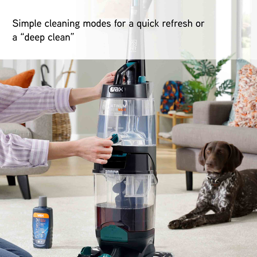 Vax Platinum Power Max Pet-Design Carpet Cleaner in Black & Teal - CDCW-PMXP