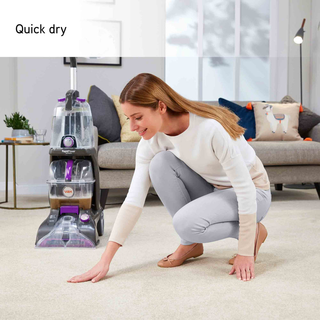 VAX Rapid Power Refresh Carpet Cleaner – Grey/Purple - CDCW-RPXR
