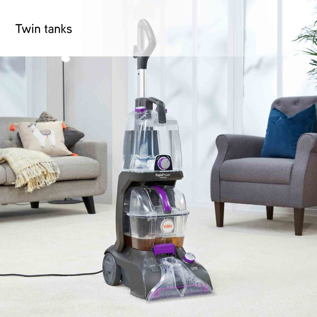 VAX Rapid Power Refresh Carpet Cleaner – Grey/Purple - CDCW-RPXR