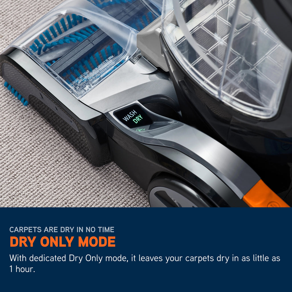 Vax Platinum SmartWash Classic Upright Carpet Cleaner - Silver & Blue (CDCW-SWXC)