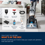 Vax Platinum SmartWash Upright Carpet Cleaner - Charcoal & Blue (CDCW-SWXS)