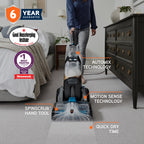 Vax Platinum SmartWash Upright Carpet Cleaner - Charcoal & Blue (CDCW-SWXS)